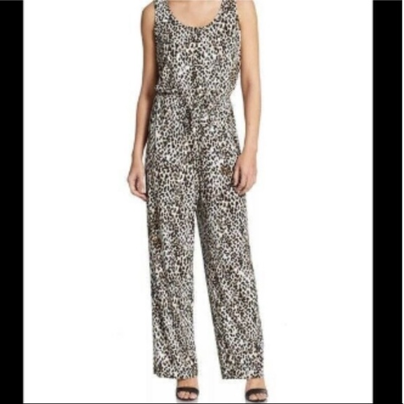 Calvin Klein Pants - Calvin Klein cheetah print jumpsuit
